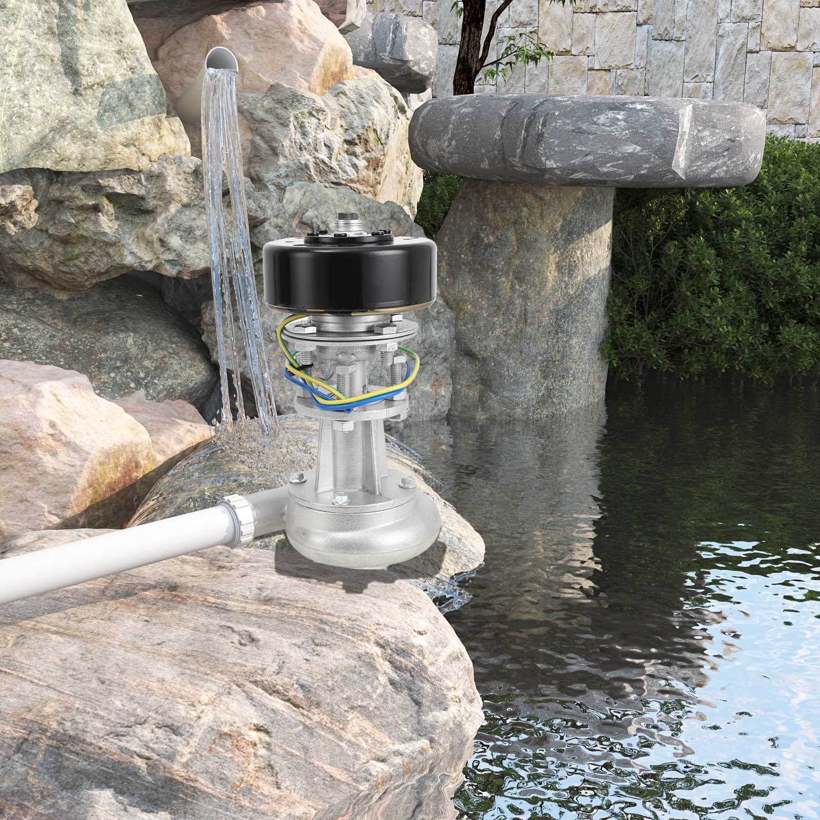Micro Hydroelectric Generator Water Turbine Generator Mini Hydro Power Station