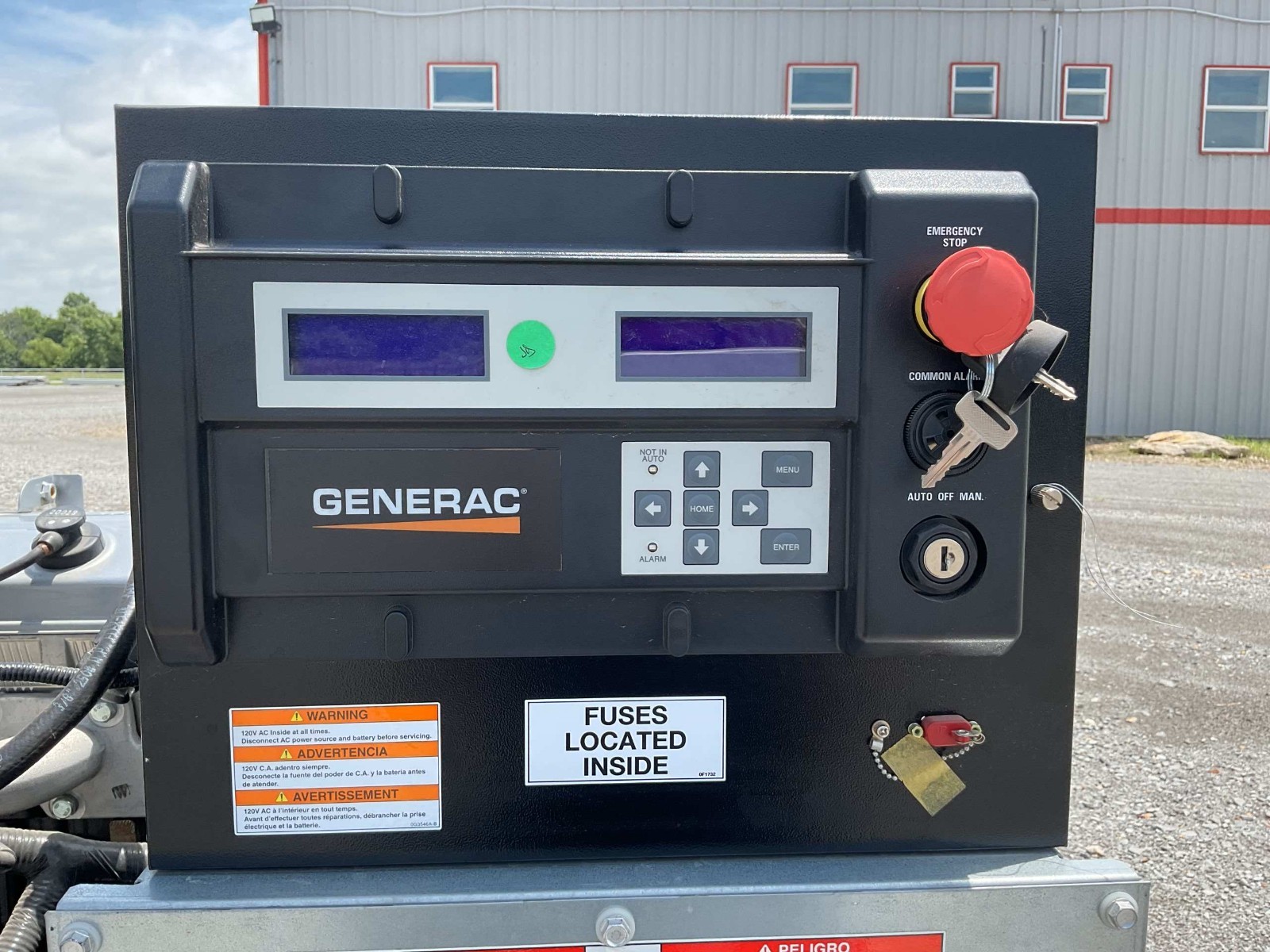 2021 New Surplus 25kW Generac NG Generator