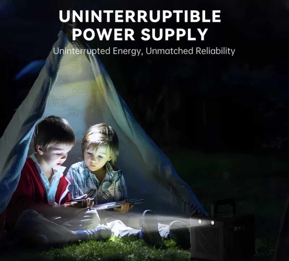 YEWPINY Portable Power Station 259Wh Battery, 300W, Wireless Charger, USB-C