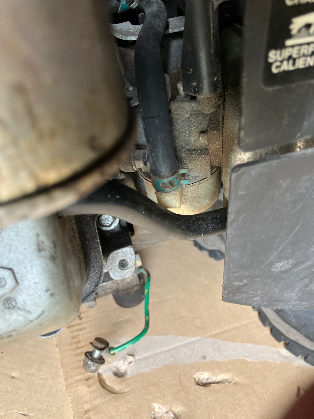 Portable 120V Coleman Powermate generator #2 . Generator Bad,Engine Turns Over