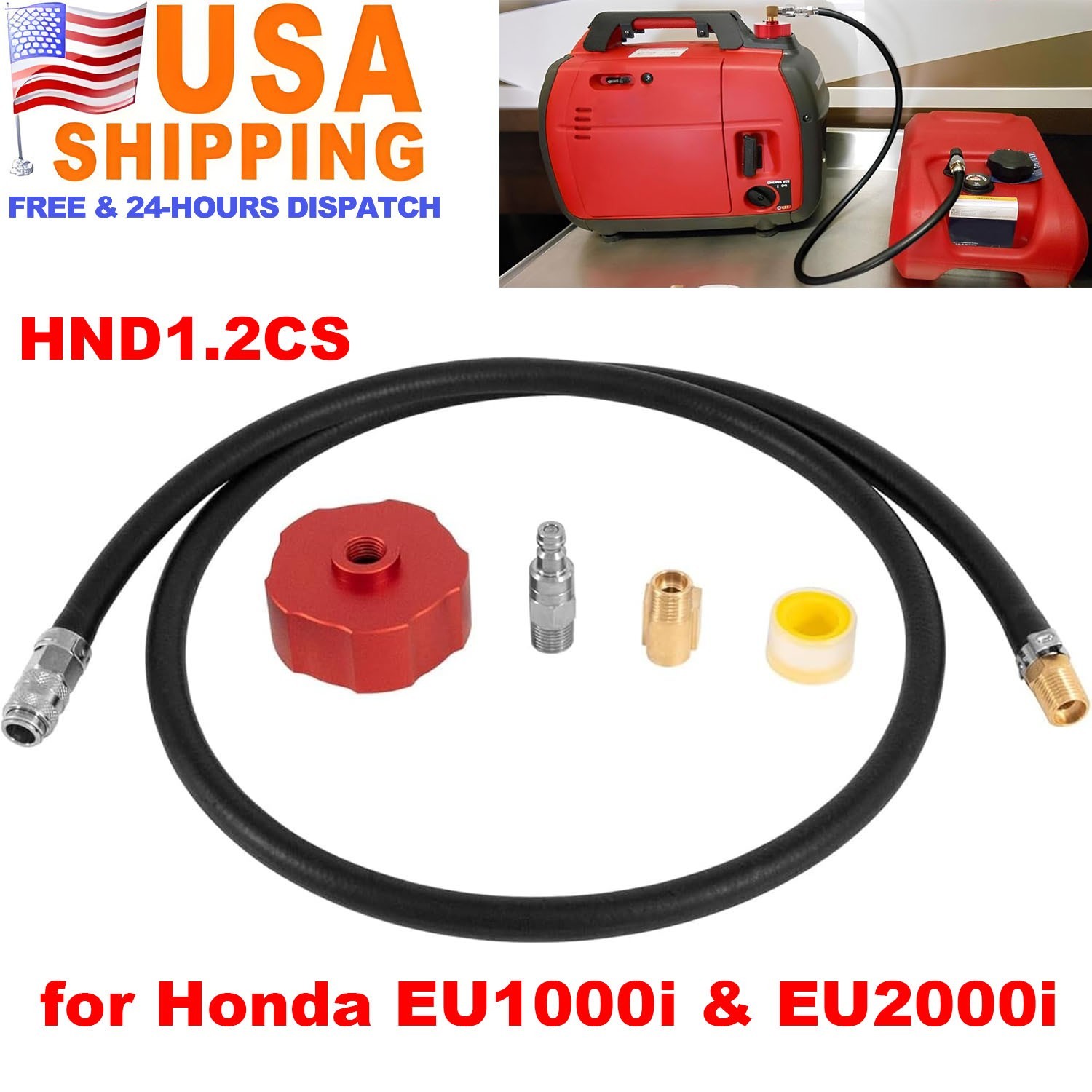 HND1.2CS I Single System Clam Kit Extended Run For Honda EU1000i/2000i Generator