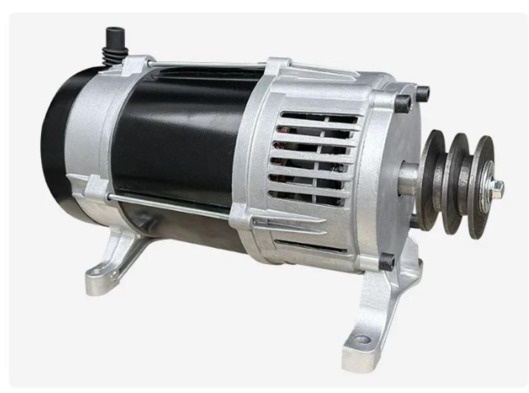 220V Small AC Generator with All-Copper Pulley for Gasoline and Diesel Engines