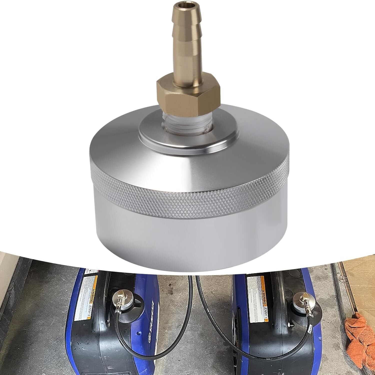 Extended Run Fuel Cap for Yamaha EF2000is, EF1000is, Coleman pm2000i Generator