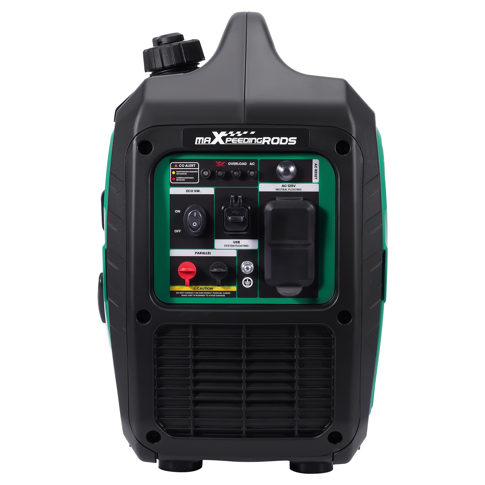 2500W 18kg Portable Gasoline Inverter Generator Eco Quiet For Outdoor Party
