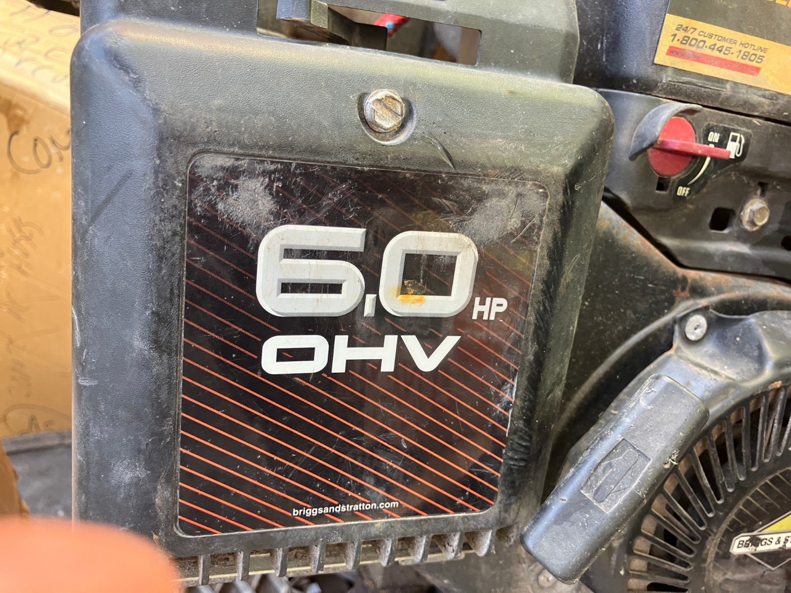 Portable 120V Coleman Powermate generator #2 . Generator Bad,Engine Turns Over