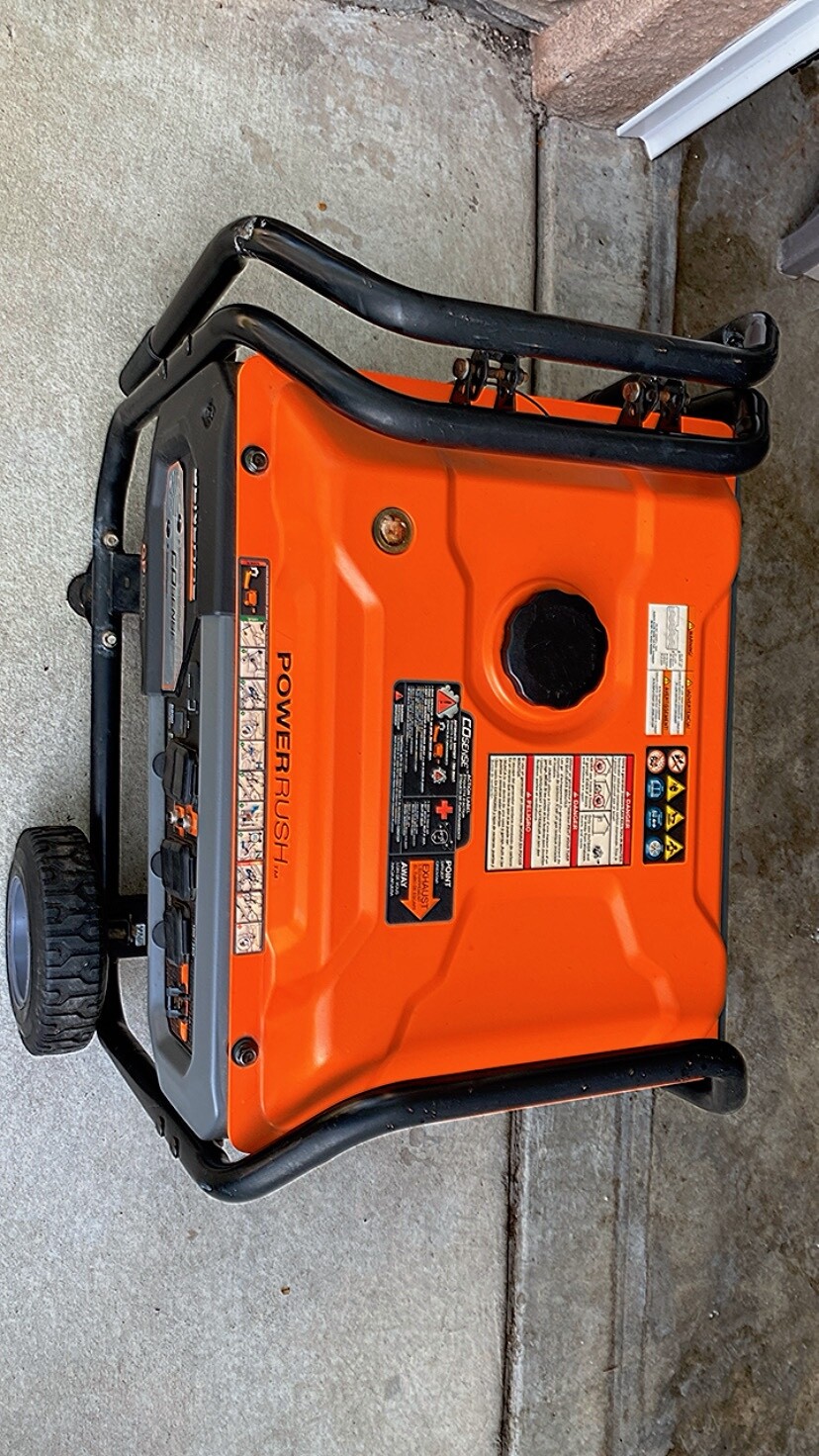 Generac GP6500 8000W Power Generator – Orange