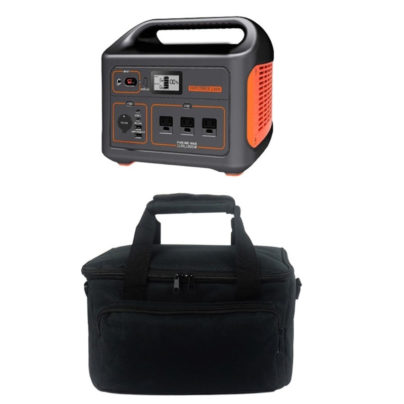 Travel Case with Multiple Pockets Carrying Case Bag for Power Station Carrying