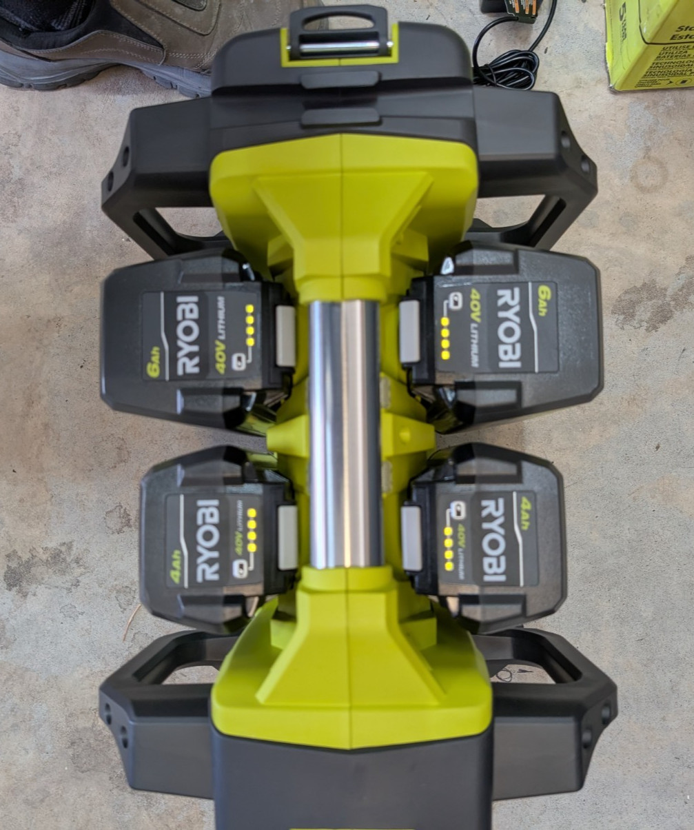 Ryobi RYi1802BTVNM, 40Volt – 3000Watt Power Station Generator WITH 4 BATTERIES!