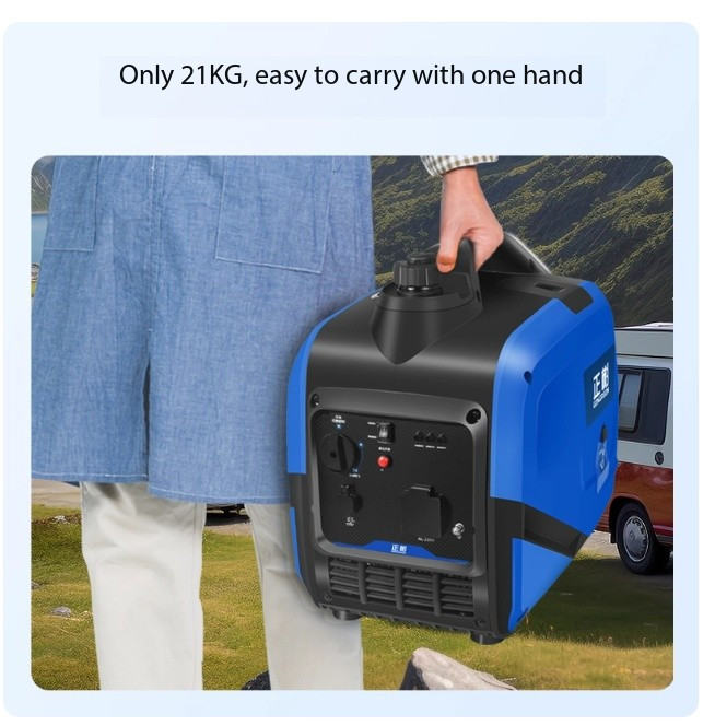 Gasoline Generator 220V Silent Inverter Compact Portable Home & Outdoor Use