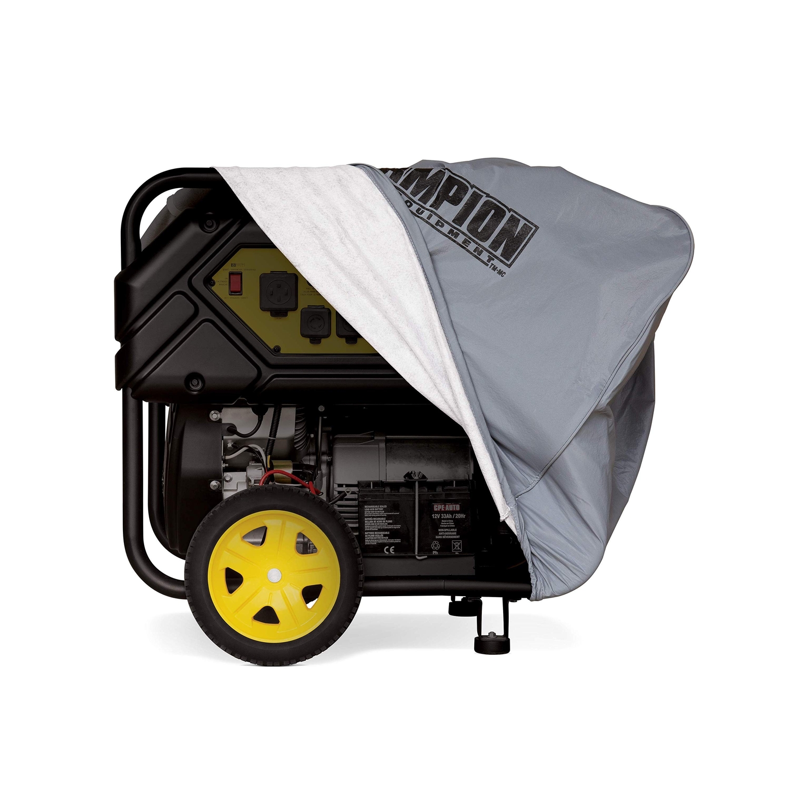 Champion Power Equipment 100699 12,000 Watt Portable Generator Cover, Grey