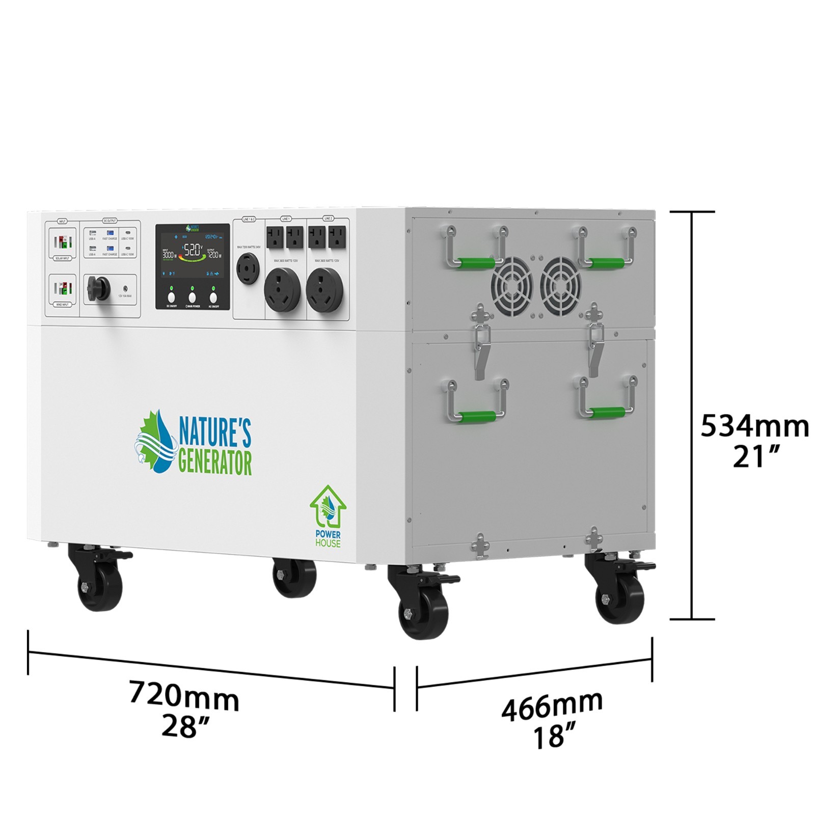 Nature’s Generator Powerhouse Gold Plus WE System