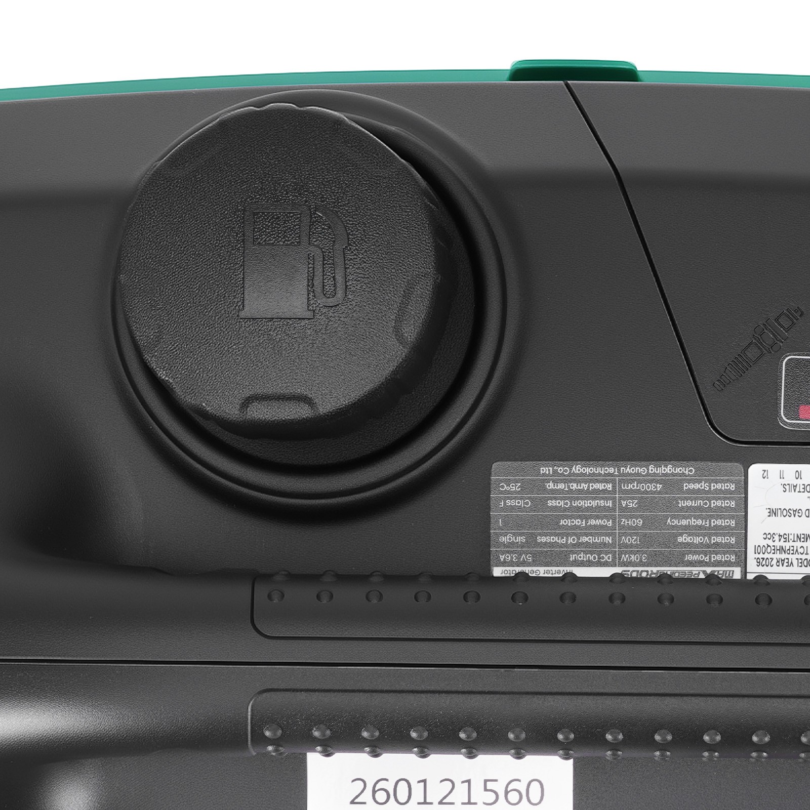 Gasoline 4KW Portable 24kg Inverter Generator Quiet 60dB Home Backup Emergency