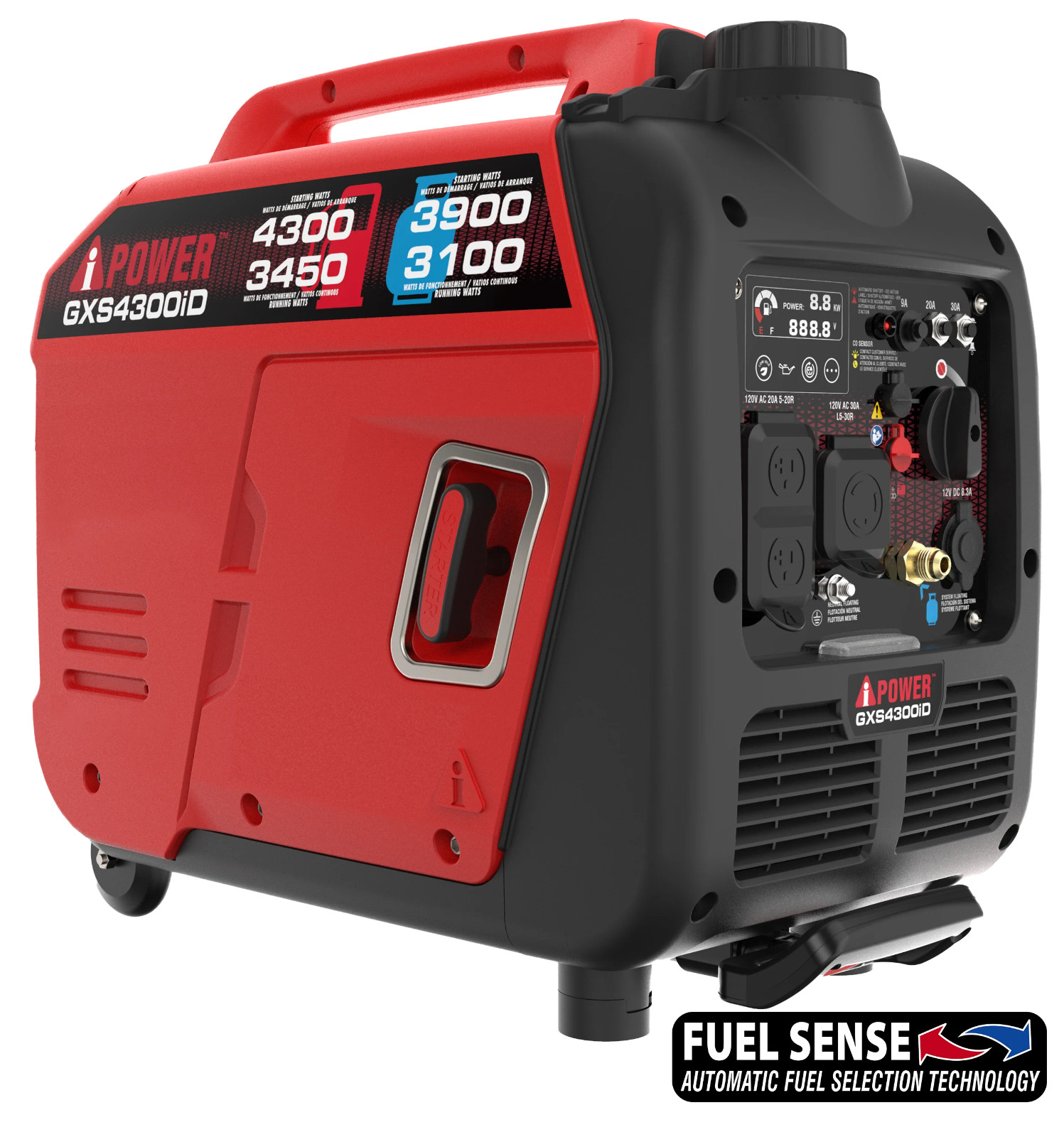 A-iPower GXS4300iD Ultra-Lightweight Inverter