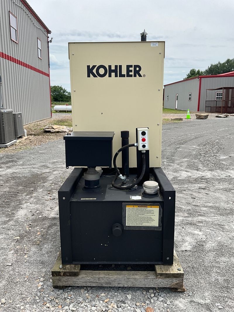 2019 New Surplus 22kW Kohler Diesel Genset