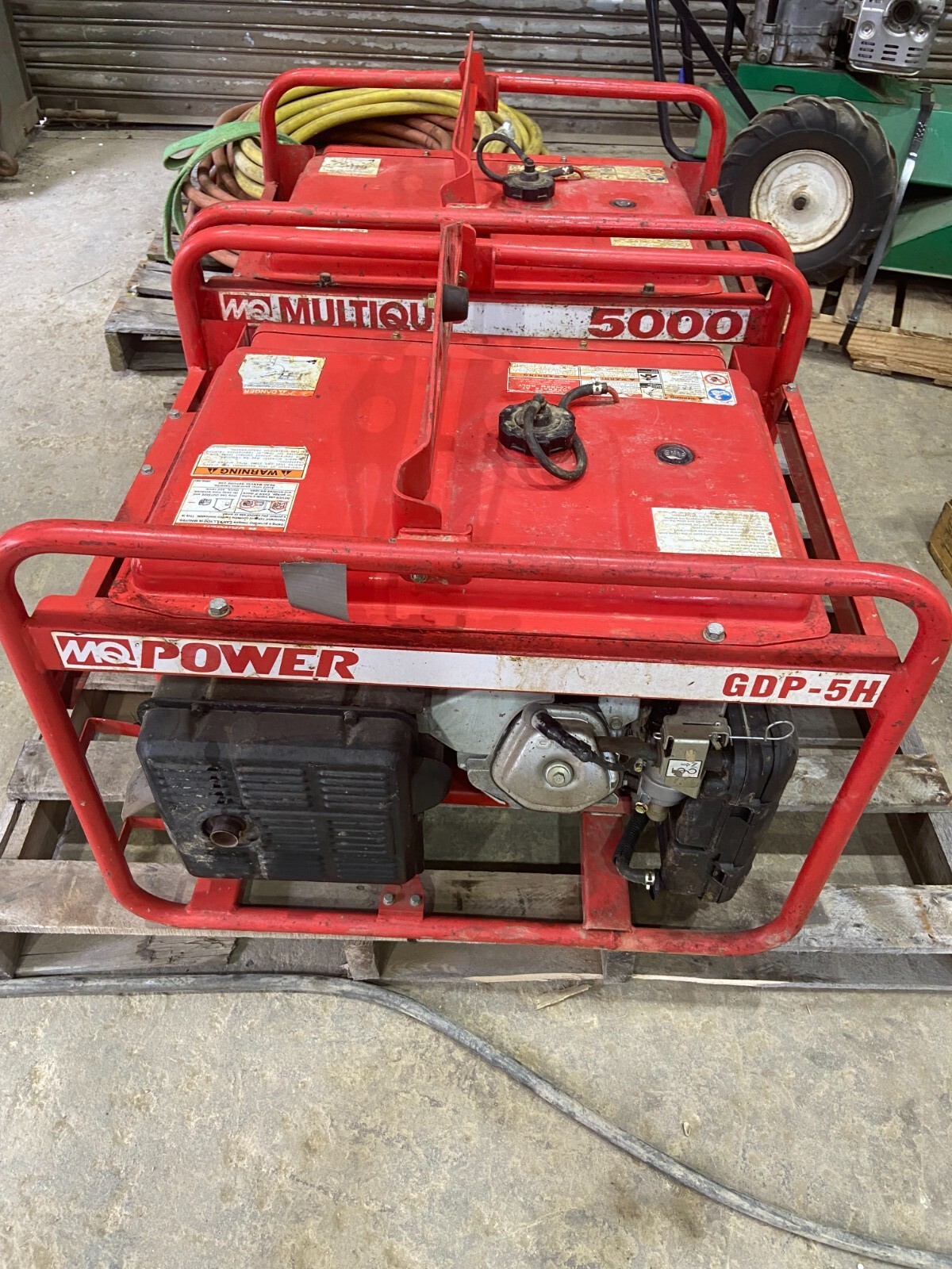 Generator MultiQuip GDP 5HA   3 Phase 230v  Honda GX340 Gasoline Engine 