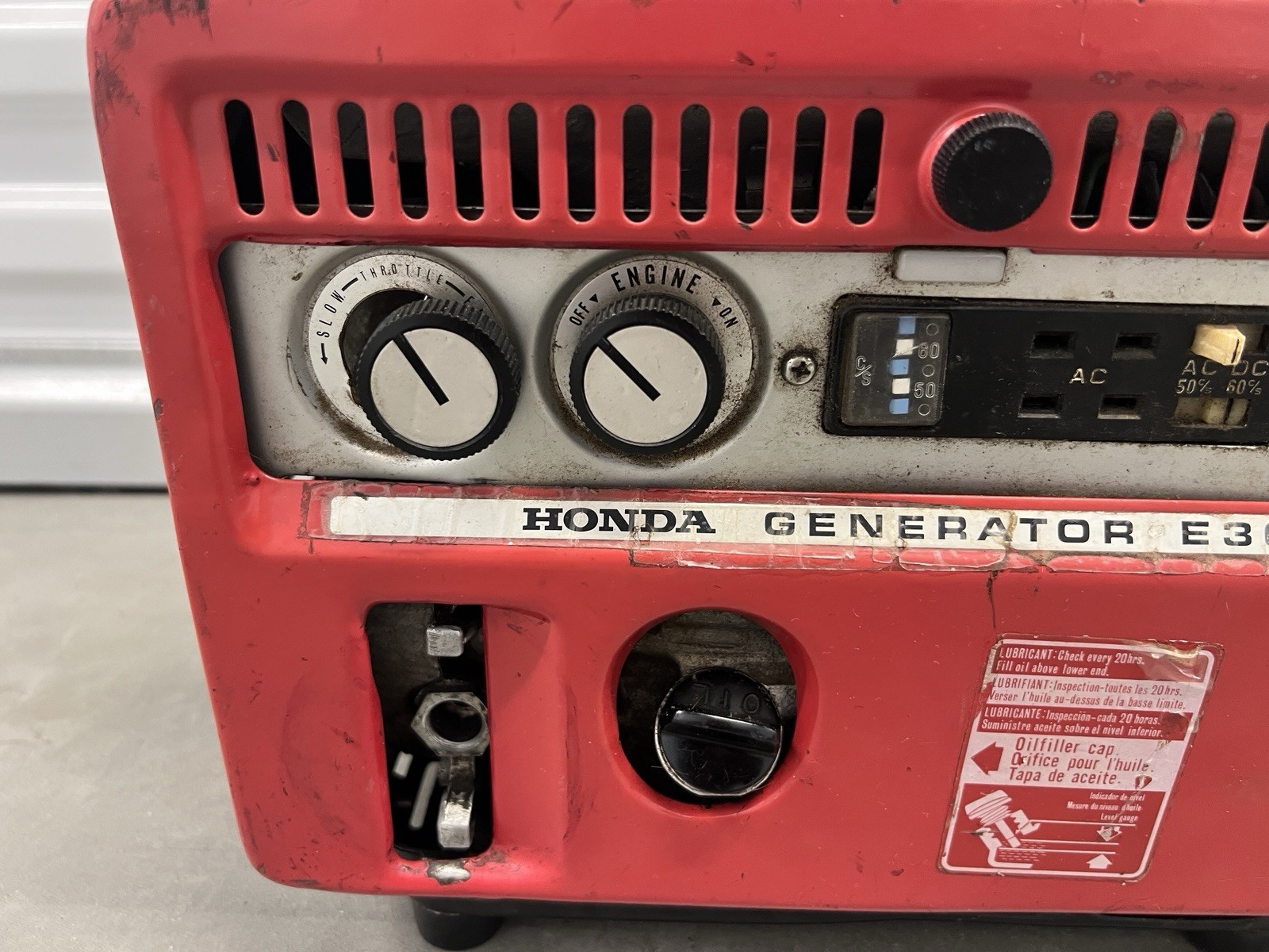 Vintage Honda E300 Generator