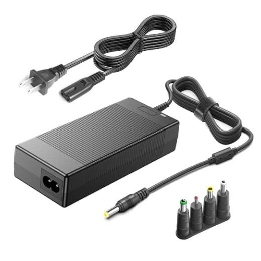 90W Universal AC Adapter Charger for Portable Power Station 300W to 600W