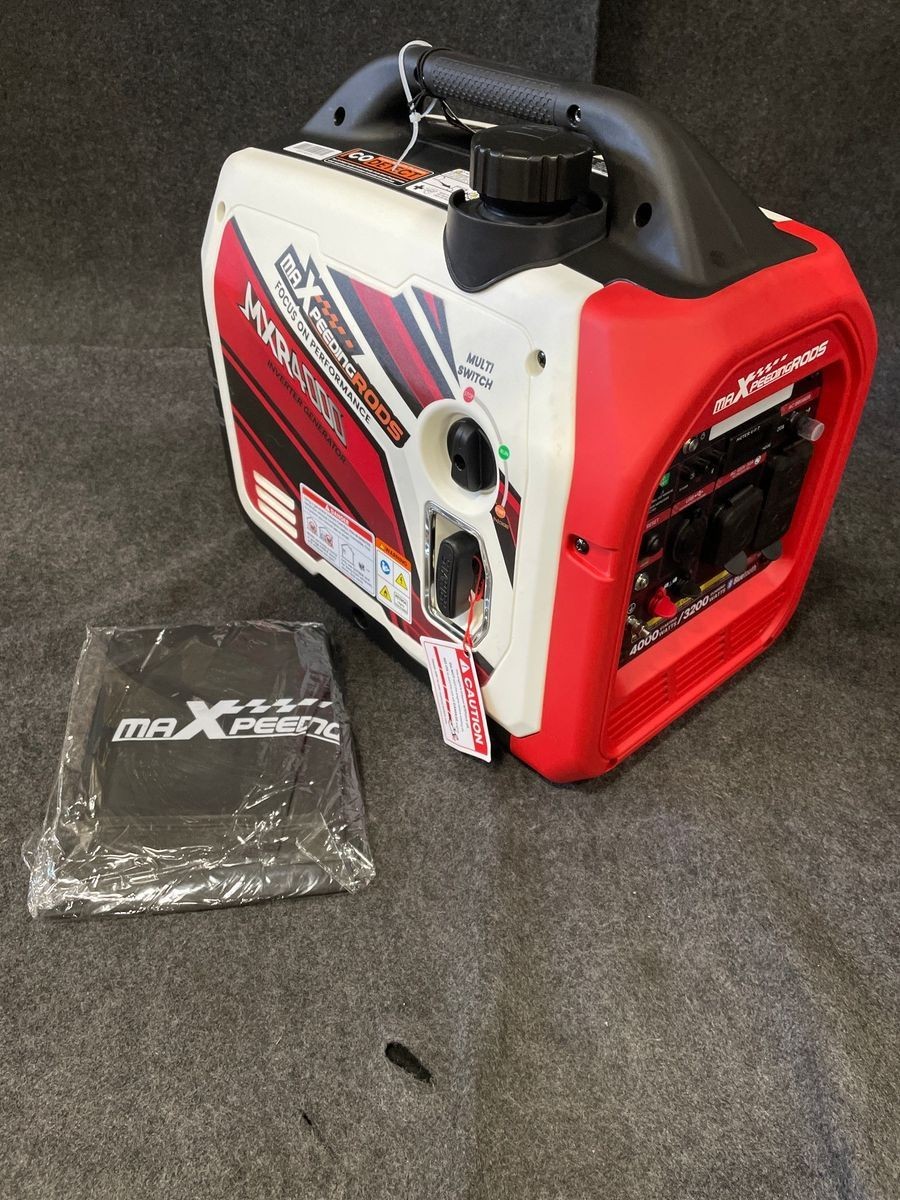 MAXPEEDINGRODS MXR4000 Inverter Generator Portable Bluetooth 4000W *