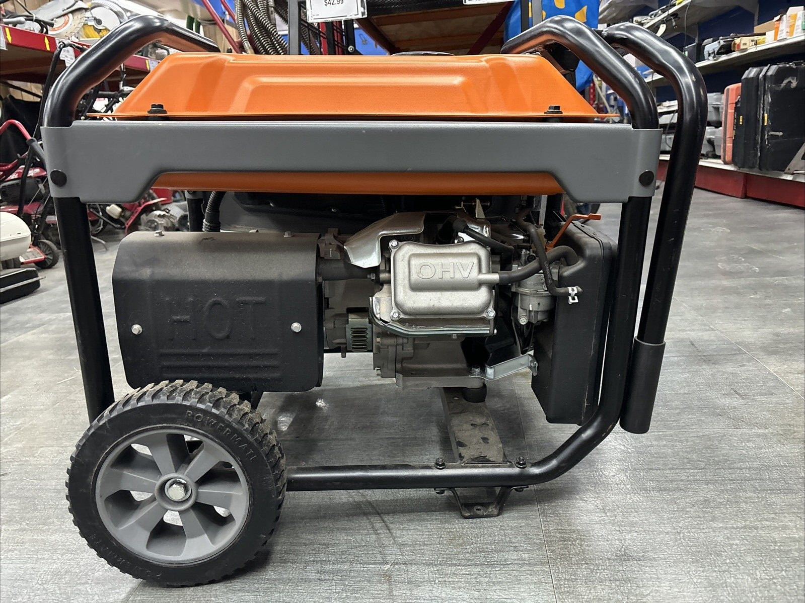 Generac GP6500 Portable Gas Powered Portable Generator Used