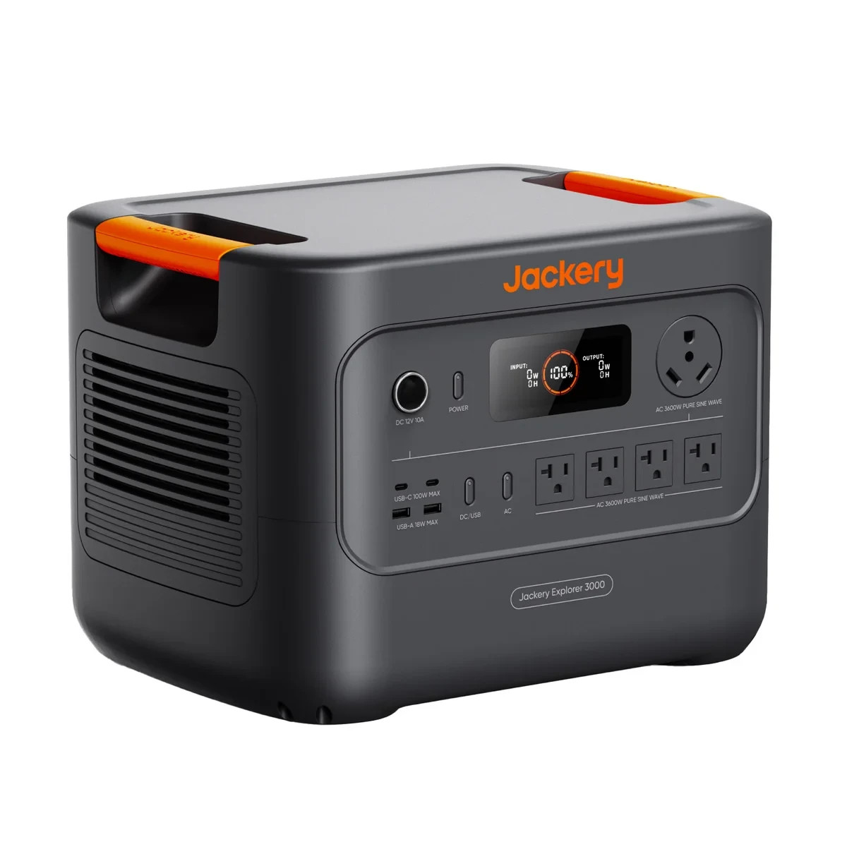 JACKERY POWER STATION EXPLORER 3000 PRO SOLAR GENERATOR PORTABLE 2 SOLAR PANELS