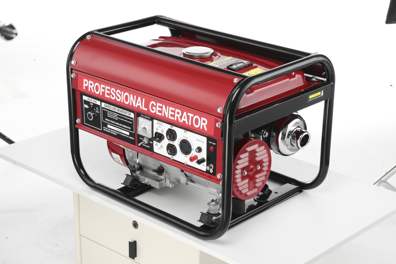 Gas Powered 5KW Portable Inverter Generator Quiet 68 dB Home Backup Emergency US