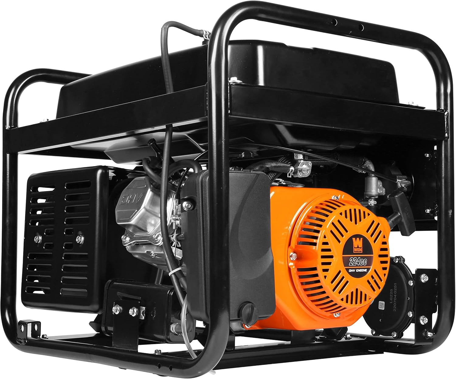 WEN DF472 4750-Watt 120-Volt/240-Volt Dual Fuel Portable Generator