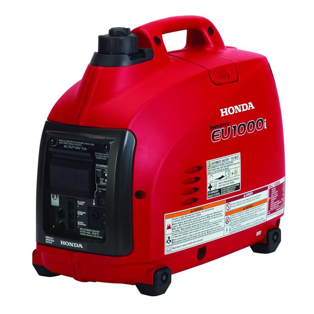 Honda EU1000T1AG 1000W Super Quiet Gasoline Inverter Generator w/ CO-MINDER