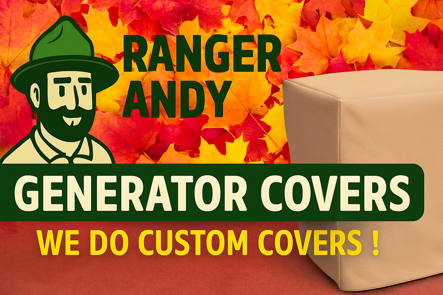 GENERATOR COVER HONDA EU3200i BLACK AUTO VINYL No Logo Protection High RV