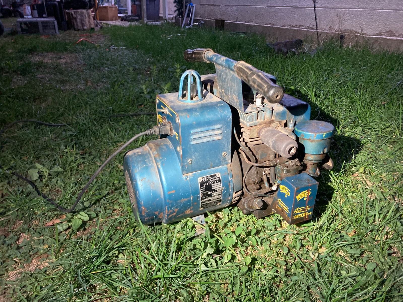 winco 1500 watt generator