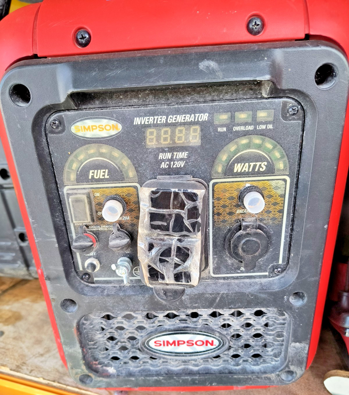 Simpson SIG2218 1,800 Watt Portable Inverter Generator with LED Display