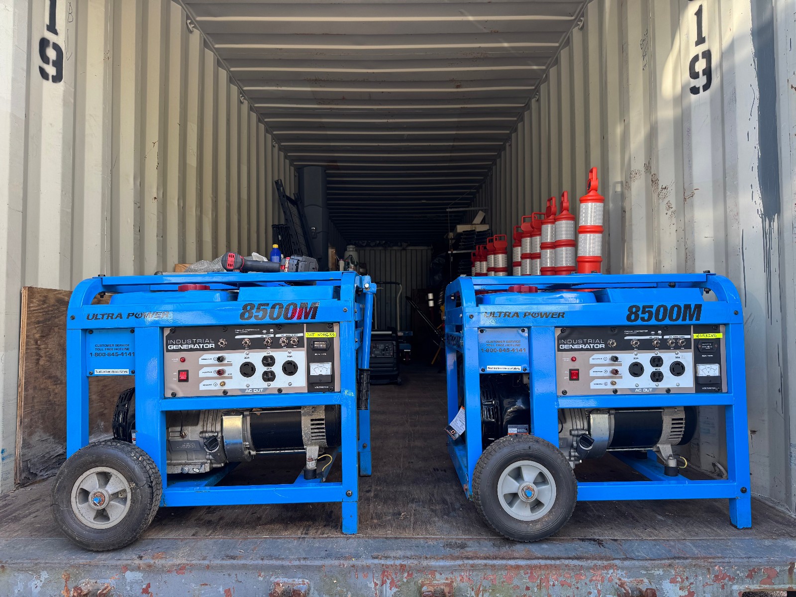 Ultra Power Generators 8500M 1 NEW & 1 for PARTS
