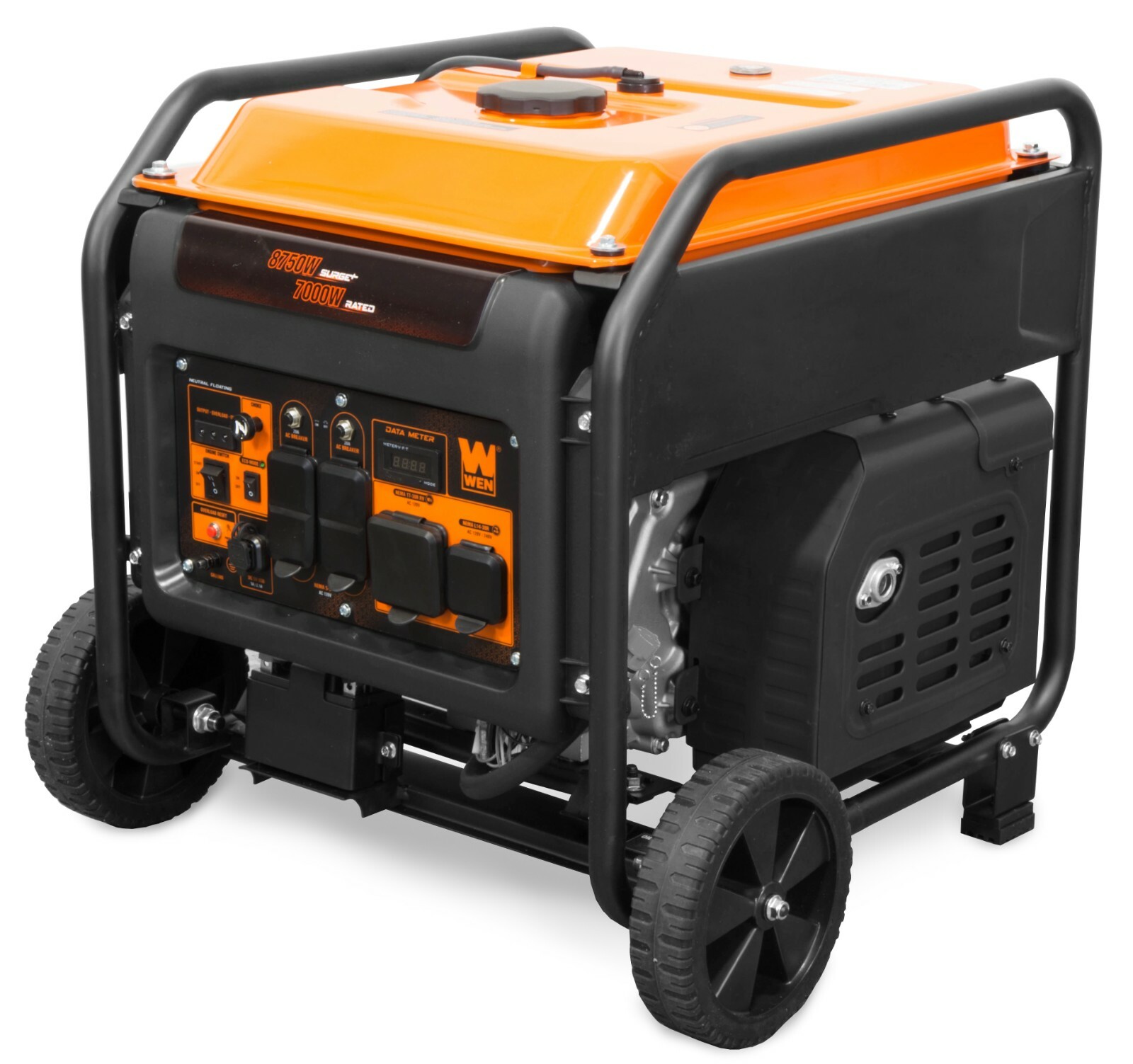8750W RV/Transfer-Switch-Ready 120V/240V Open Frame Inverter Generator/CO Sensor