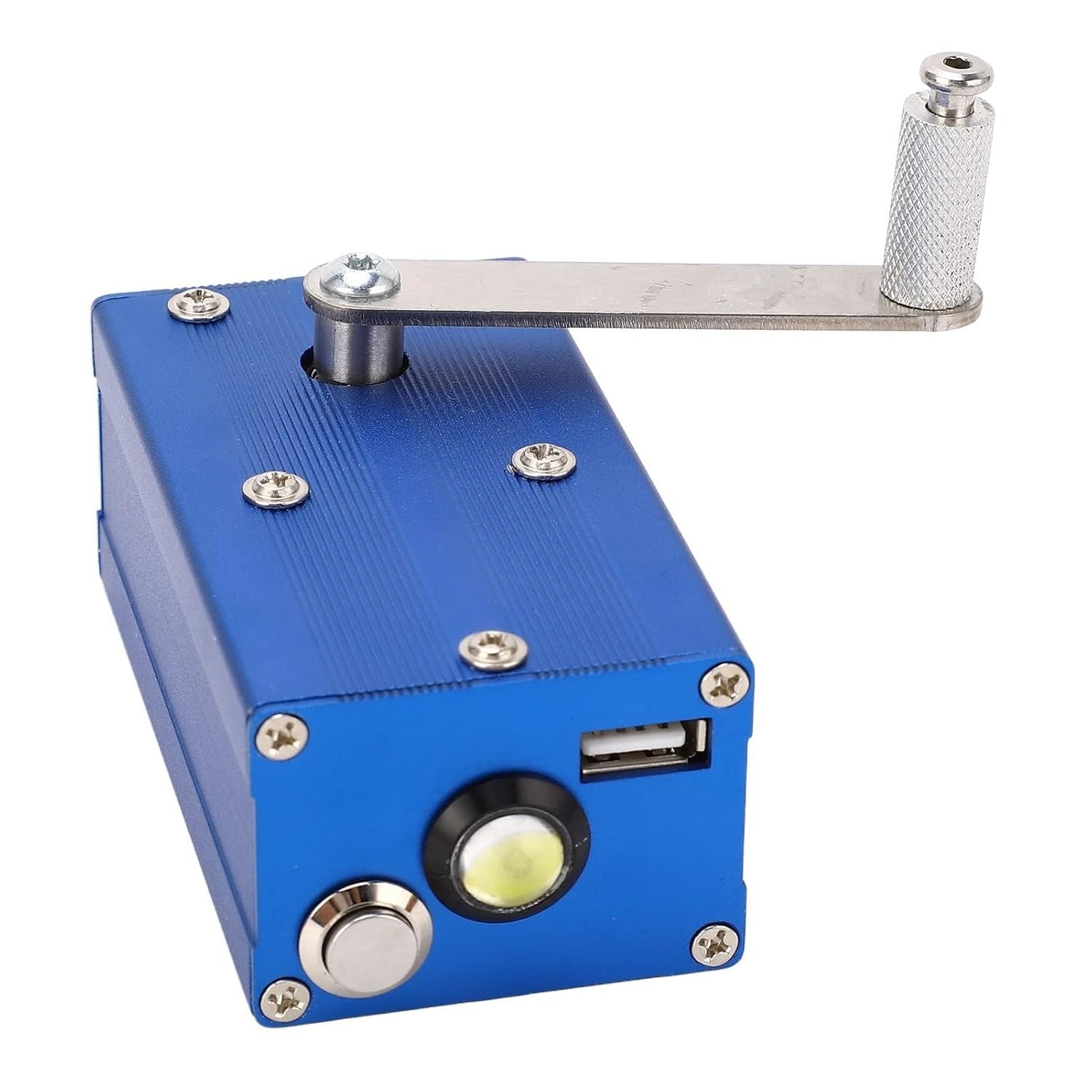 Hand Crank Generator USB Charger Super Capacitor Portable Emergency Power