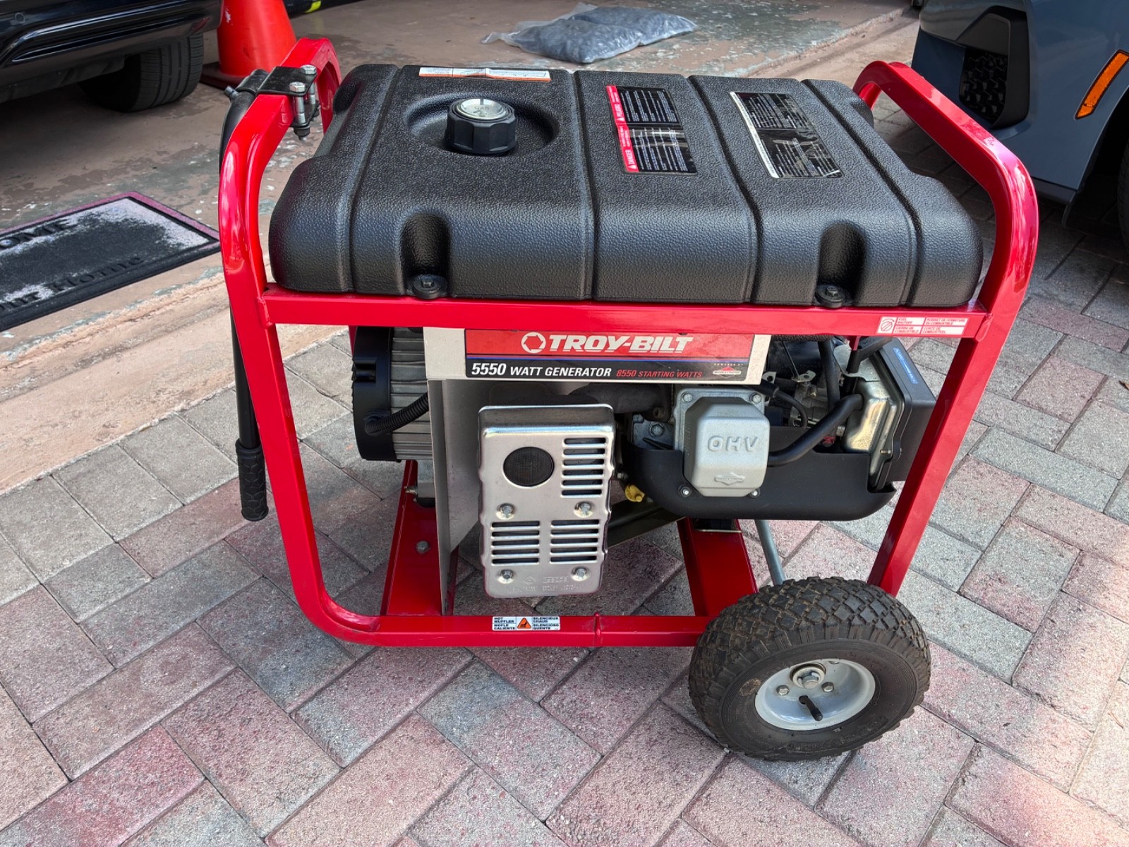 TROY-BUILT 5550 Watt Generator Pre Owned
