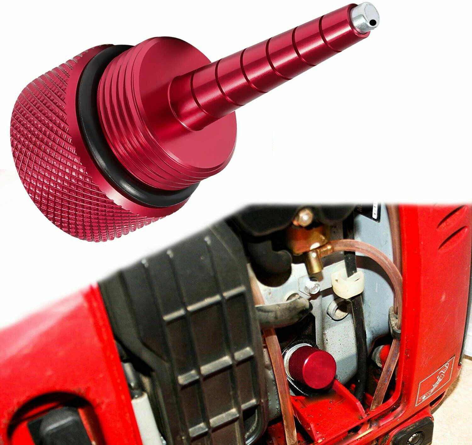 Red Magnetic Oil Dipstick for New Honda Generator EU2200i