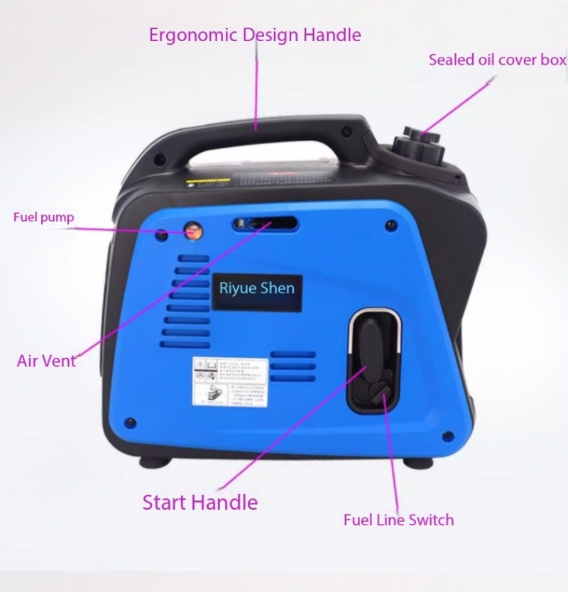 Range-extender electric vehicle range generator gasoline engine high-power