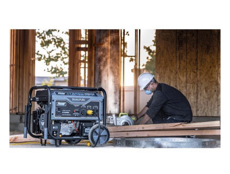 Pulsar 12000 Watt Portable Dual Fuel Propane/Gas Generator Electric Start G12KBN