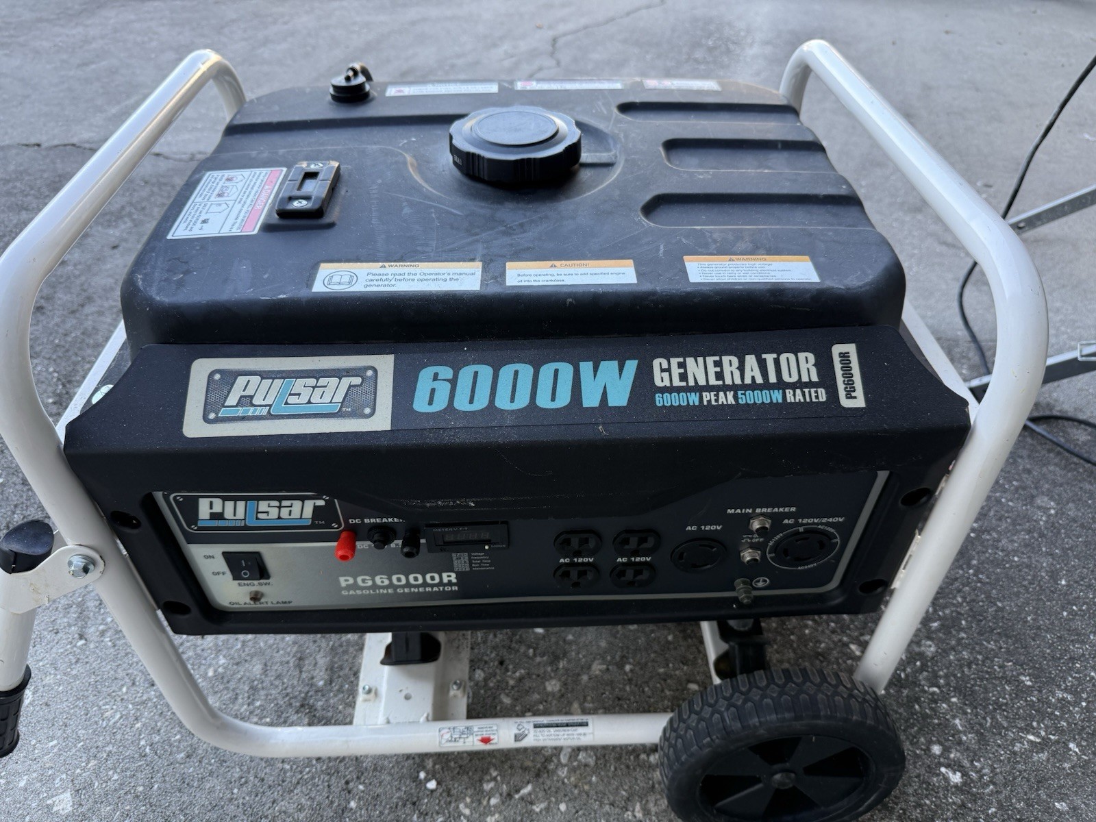Pulsar G12KBN 6000 Portable Generator