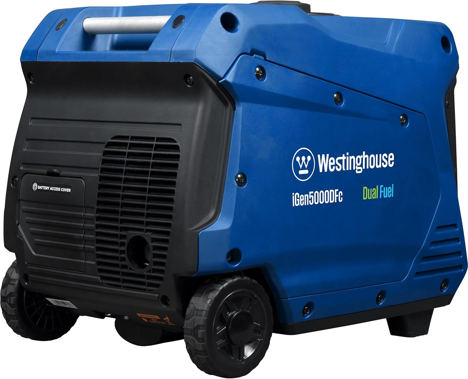 Westinghouse 5000 Peak Watt Super Quiet Dual Fuel Portable Inverter Generator, R