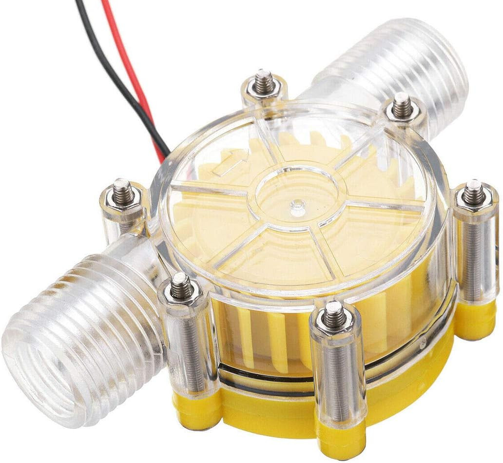 Hydroelectric Micro Hydro Generator 1/2 Inch Portable Water Flow Generator Charg