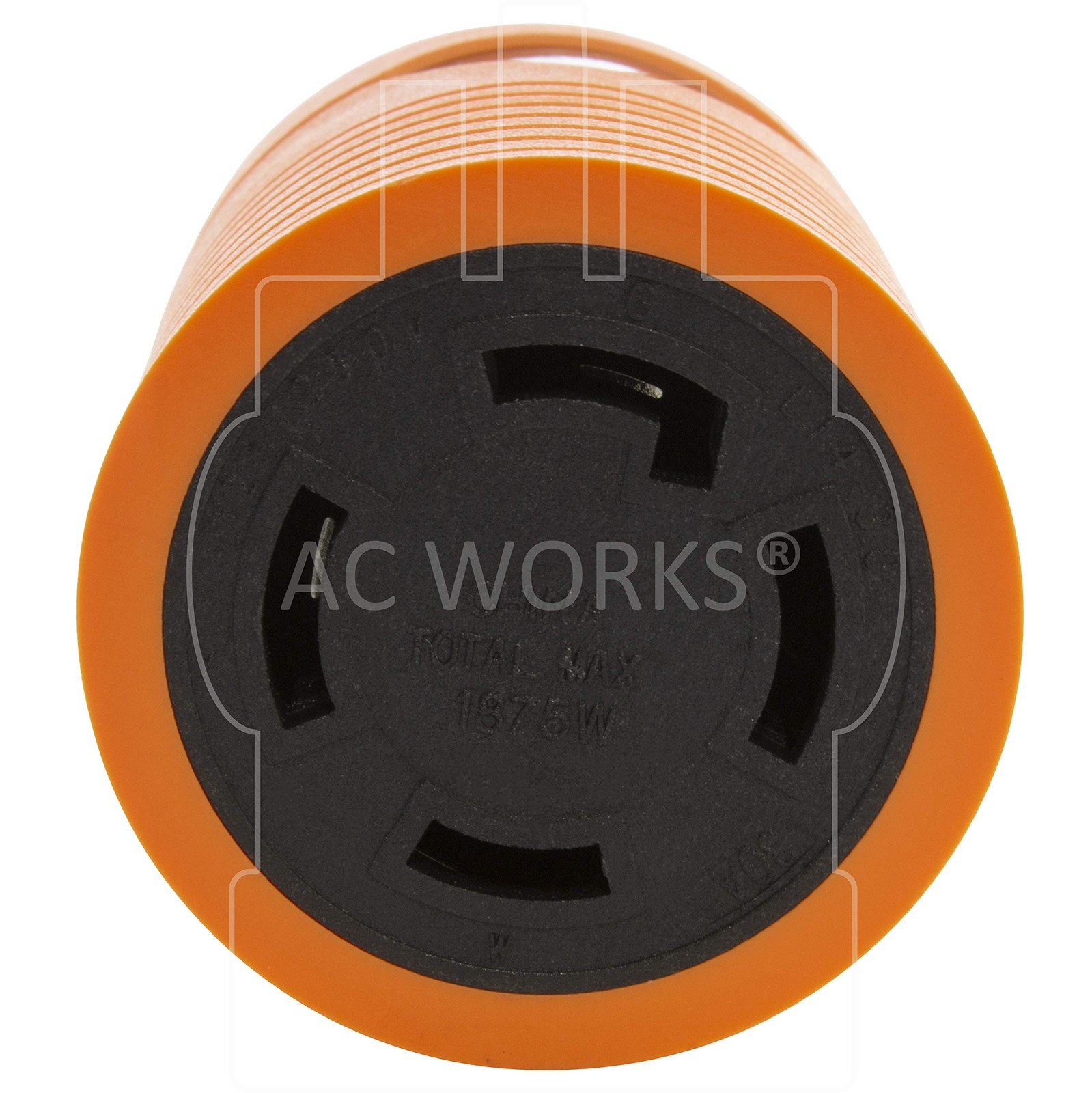 AC WORKS Compact Generator Adapter to Transfer Switch L14-30 Inlet Box Adapter