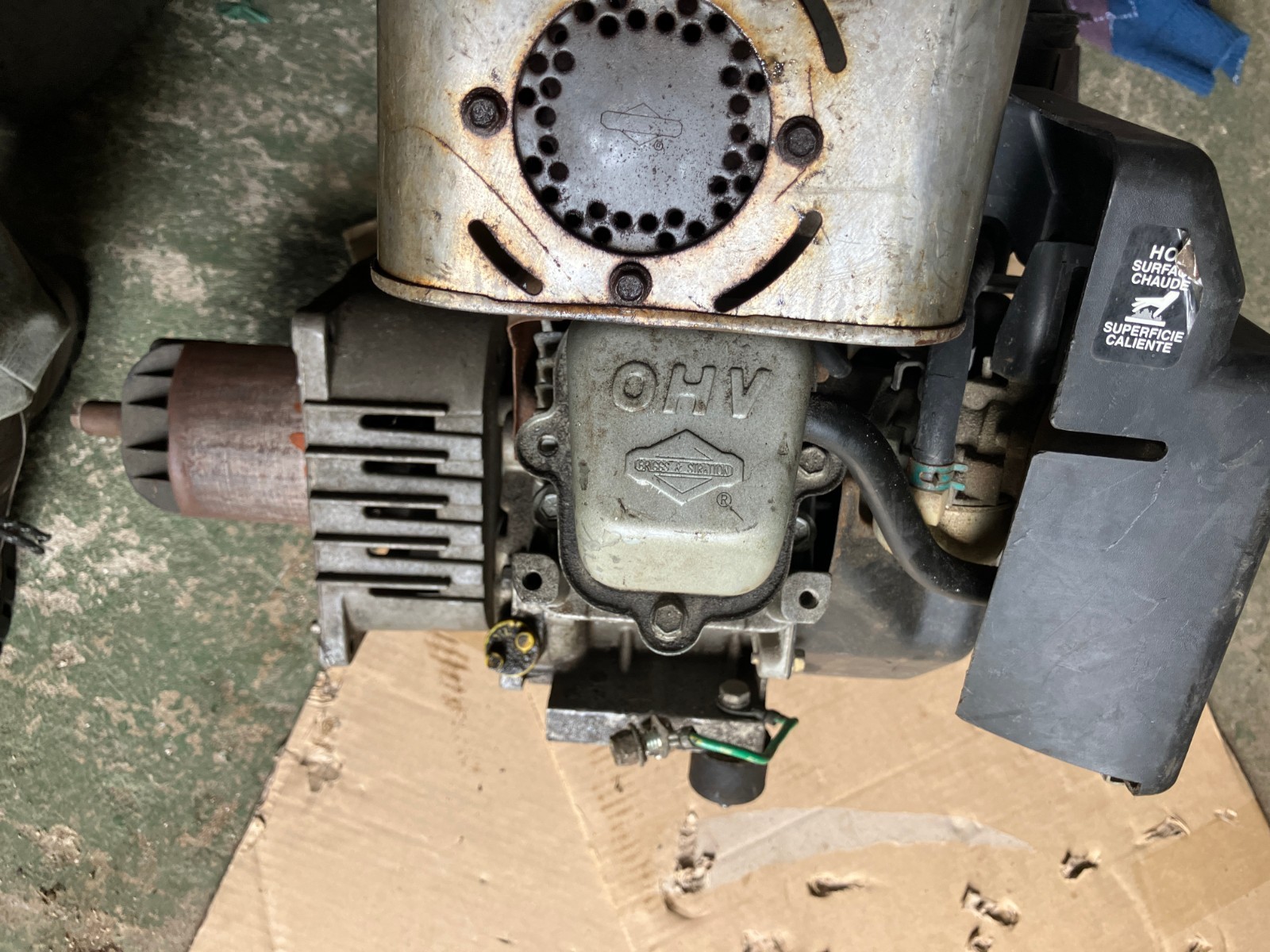 Portable 120V Coleman Powermate generator #2 . Generator Bad,Engine Turns Over