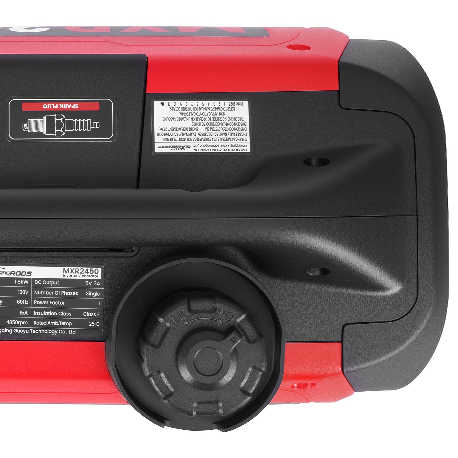 2.4KW Compact Gasoline Inverter Generator for Outdoor Weddings & Camping