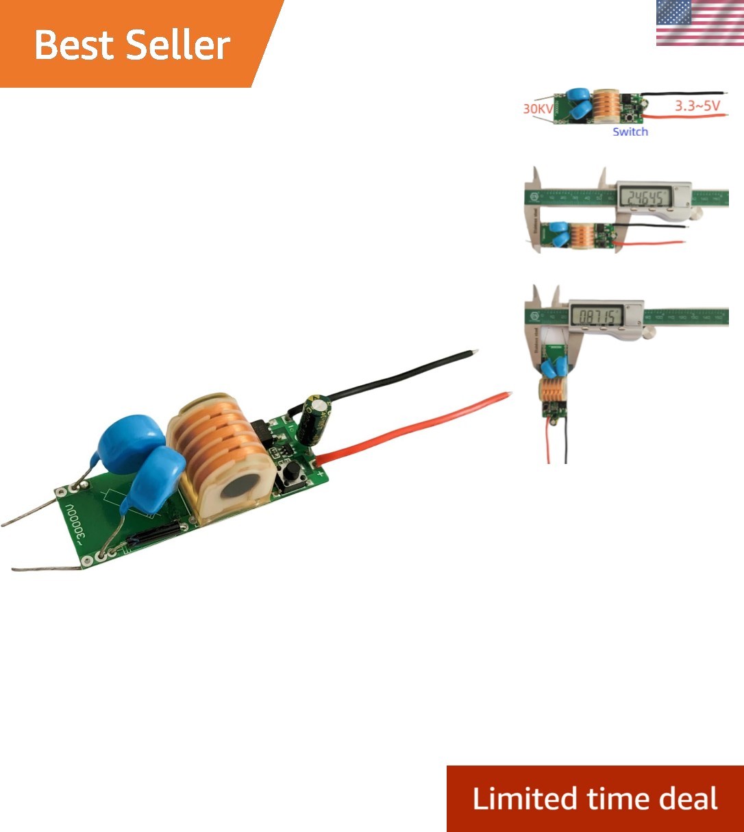 Versatile 30KV Pulse Generator Coil – Perfect for Boosting Ignition Performance