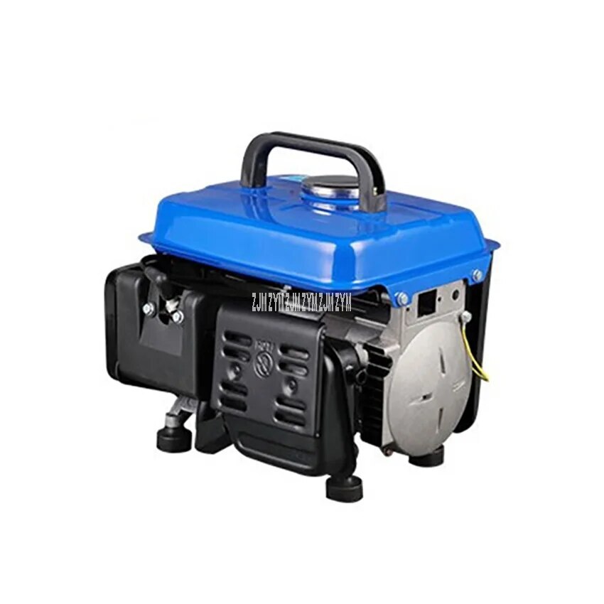 HY-950 Hand Pull Low Noise Mini Gasoline Engine Generator 4.2L 650W 220V