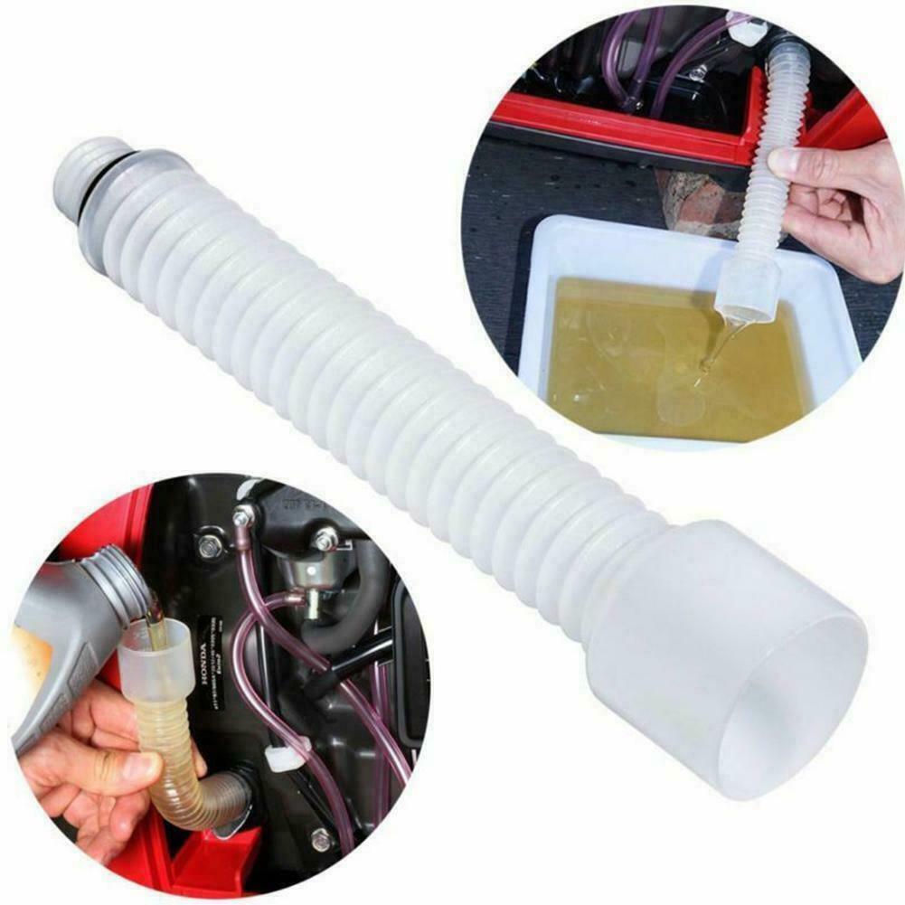 Plastic Mess Free Oil Change Funnel Tube Flexible Pipe fit for Honda Generator