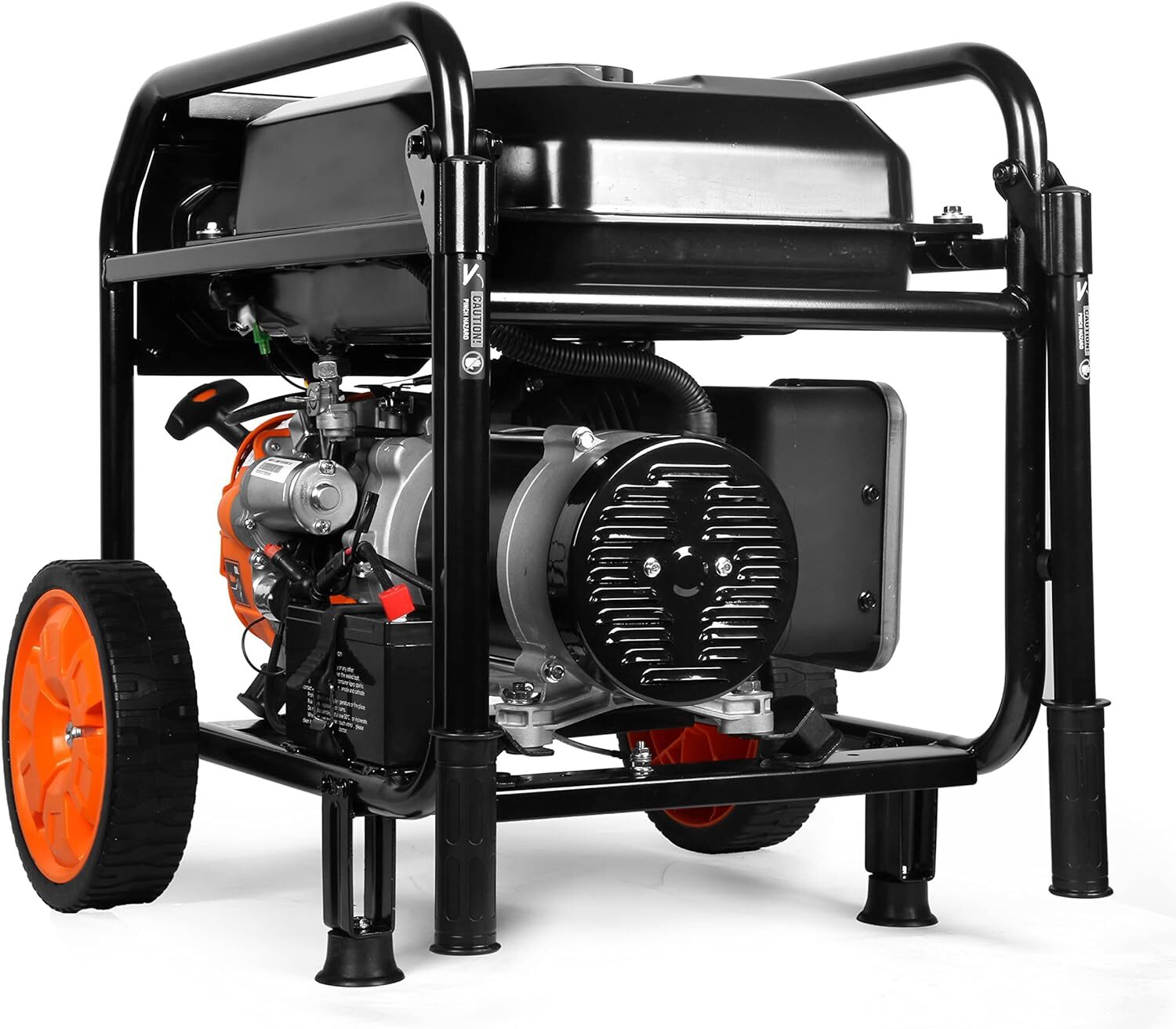 WEN 5,600-W Portable RV Ready Gas Powered Generator, Electric Start, CO Sensor
