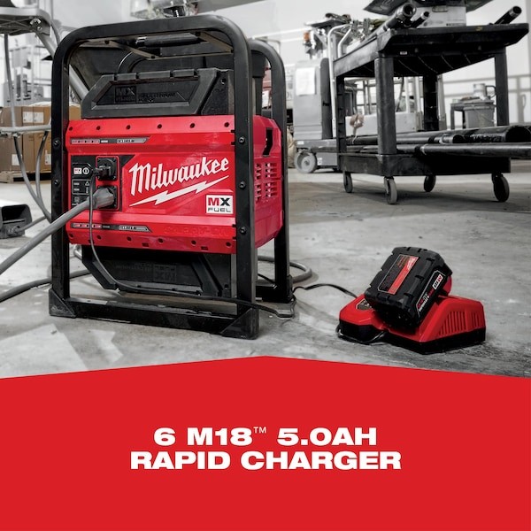 Milwaukee Tool Mxf002-2Xc Portable And Inverter Generator, 1, 800 W Rated, 3,