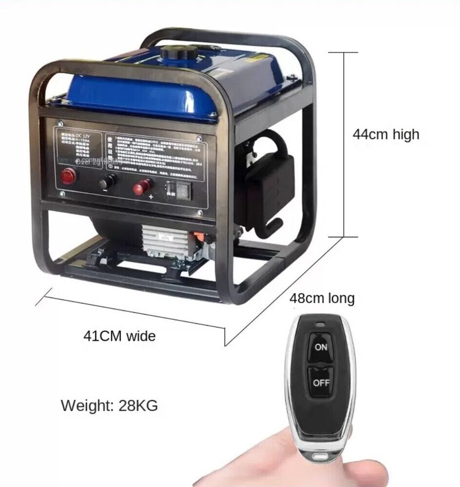 12Volt Truck Parking Air Conditioner Generator Smart Inverter Auto Start Vehicle