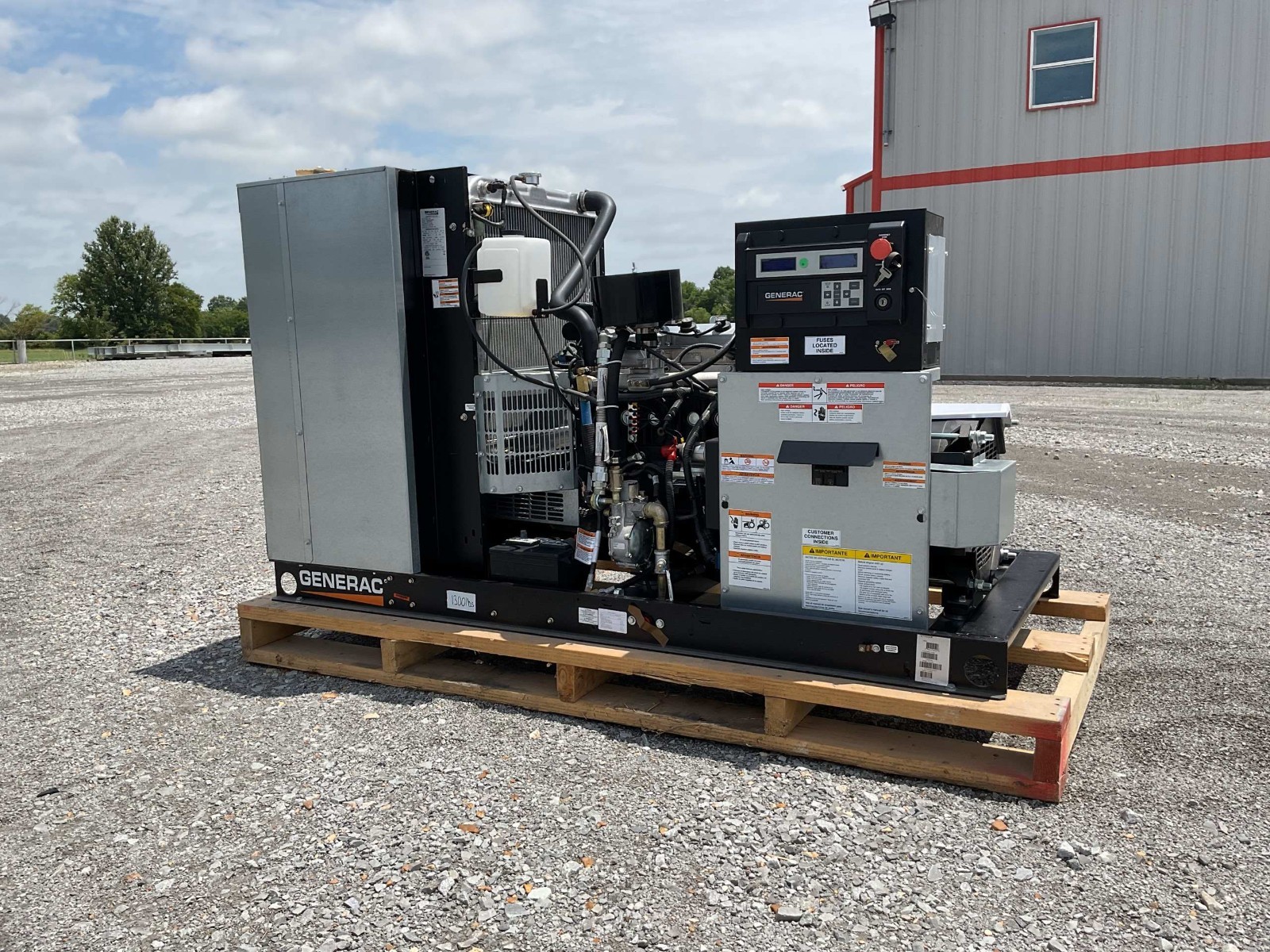 2021 New Surplus 25kW Generac NG Generator